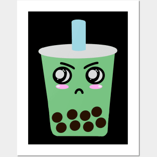 Mad matcha boba Posters and Art